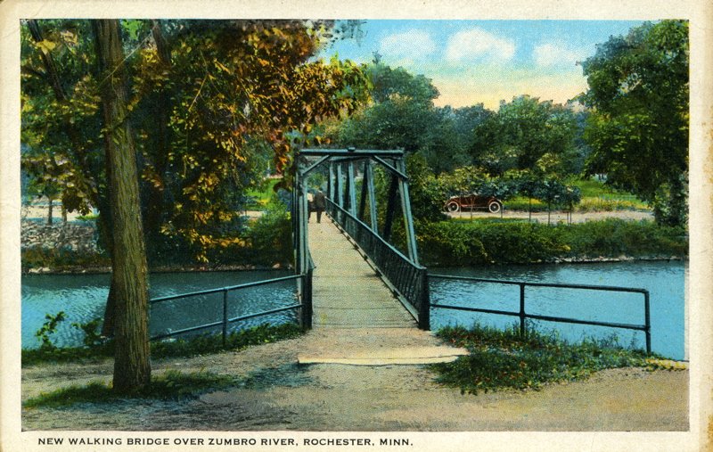 Mayo Park footbridge